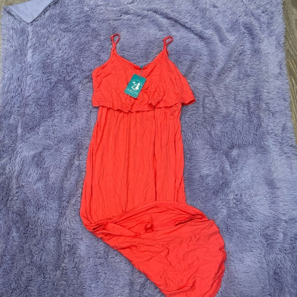 Lilbetter‎ Spagetti strap Maxi Dress size medium